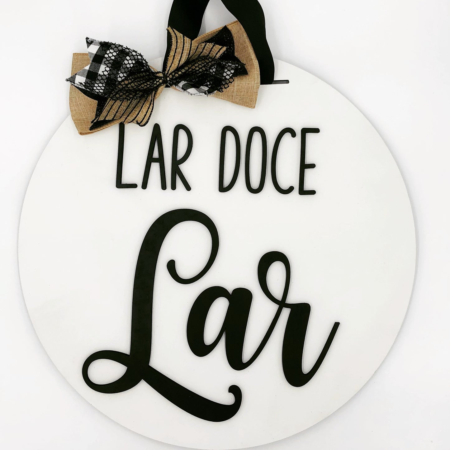 Lar doce Lar door hanger