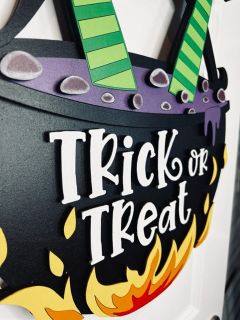 Trick or Treat Door Hanger